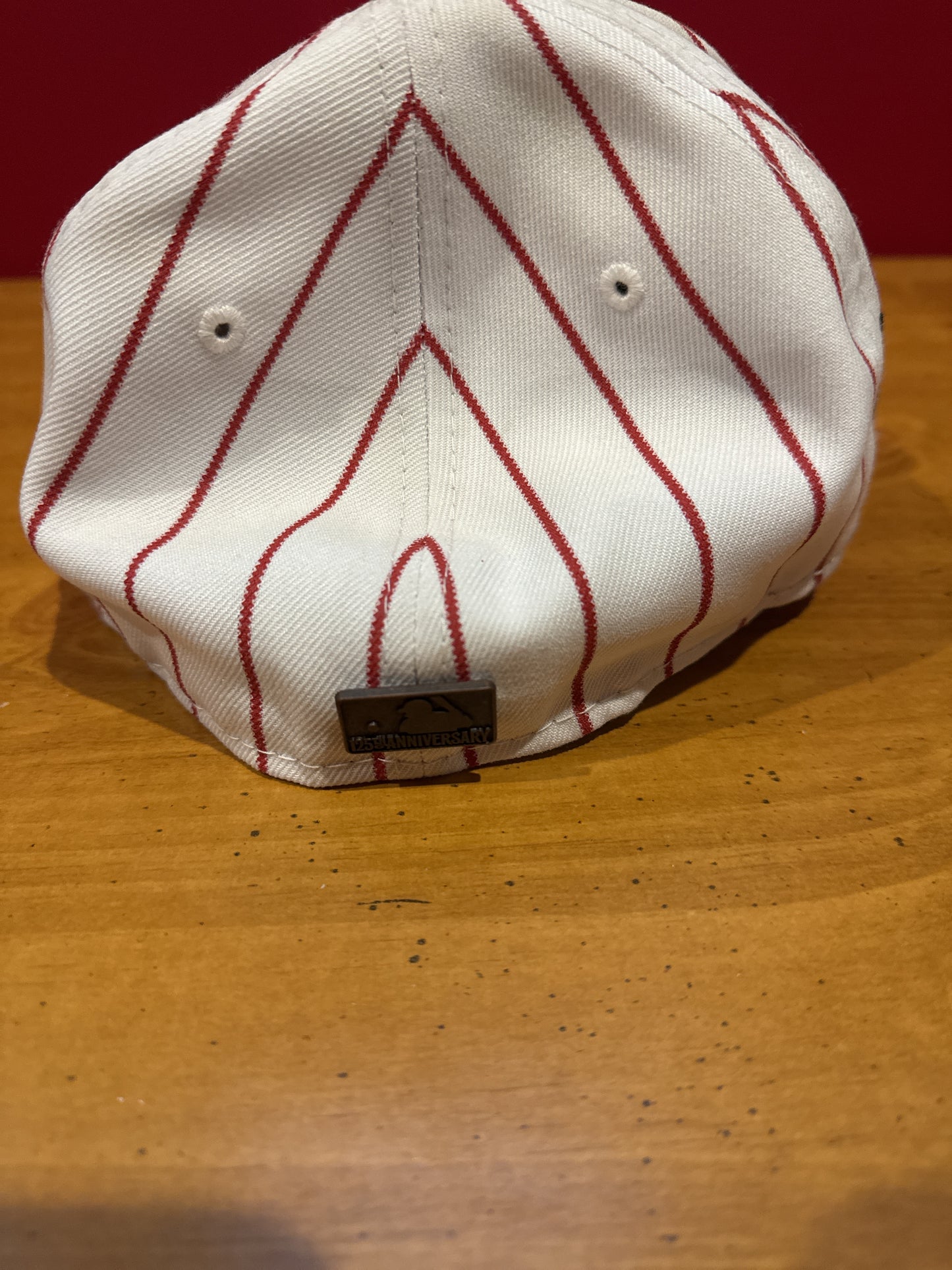Cincinnati Reds New Era Cream Big League Chew Team 59Fifty Fitted Hat 7 1/8 Adult Cap