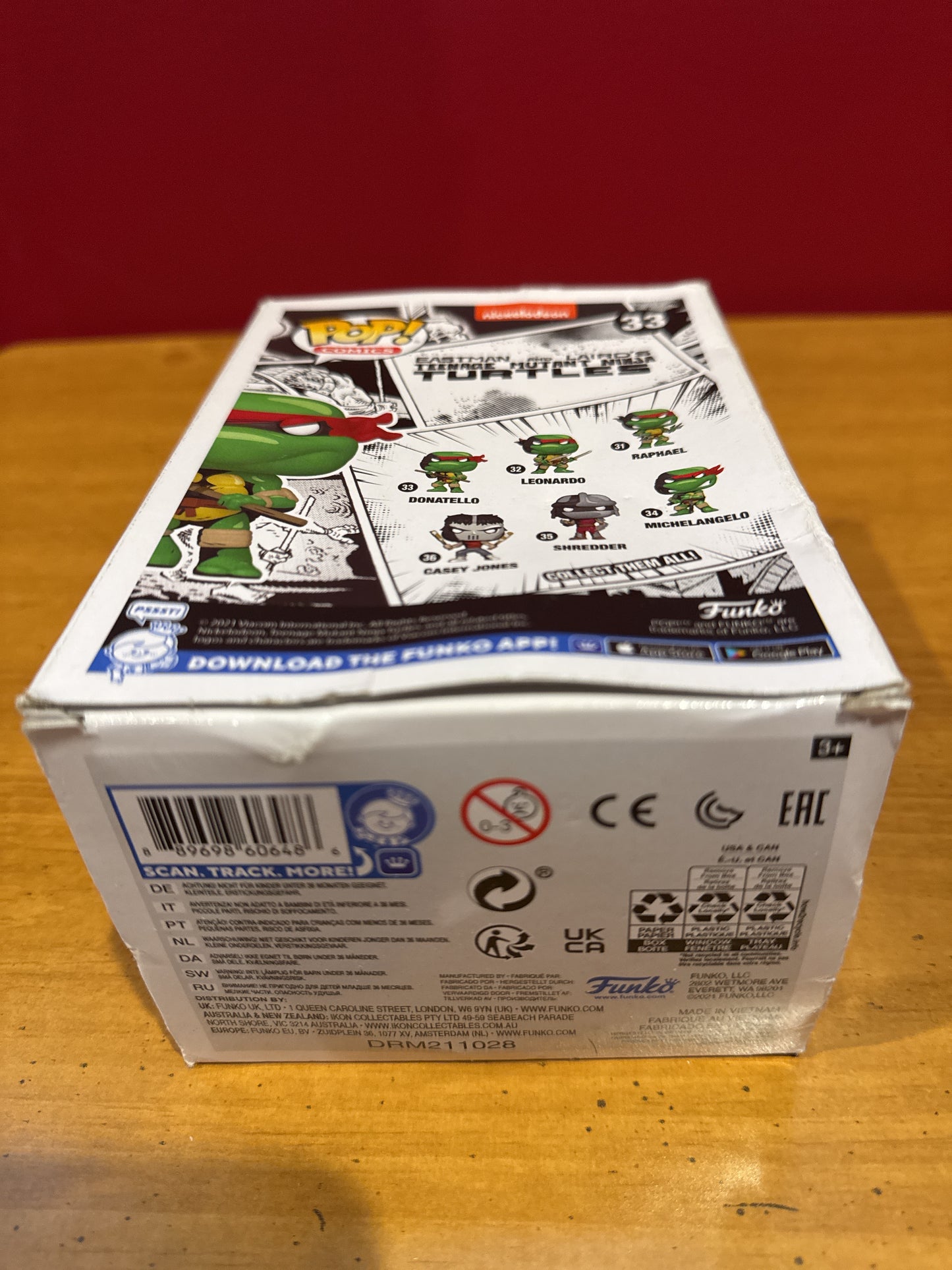 Funko Pop! Comics - Teenage Mutant Ninja Turtles #33 Donatello (PX Preview Exclusive) NIB
