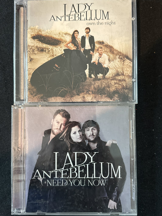 Lady Antebellum 2 CDs Need.You Now & Own the Night