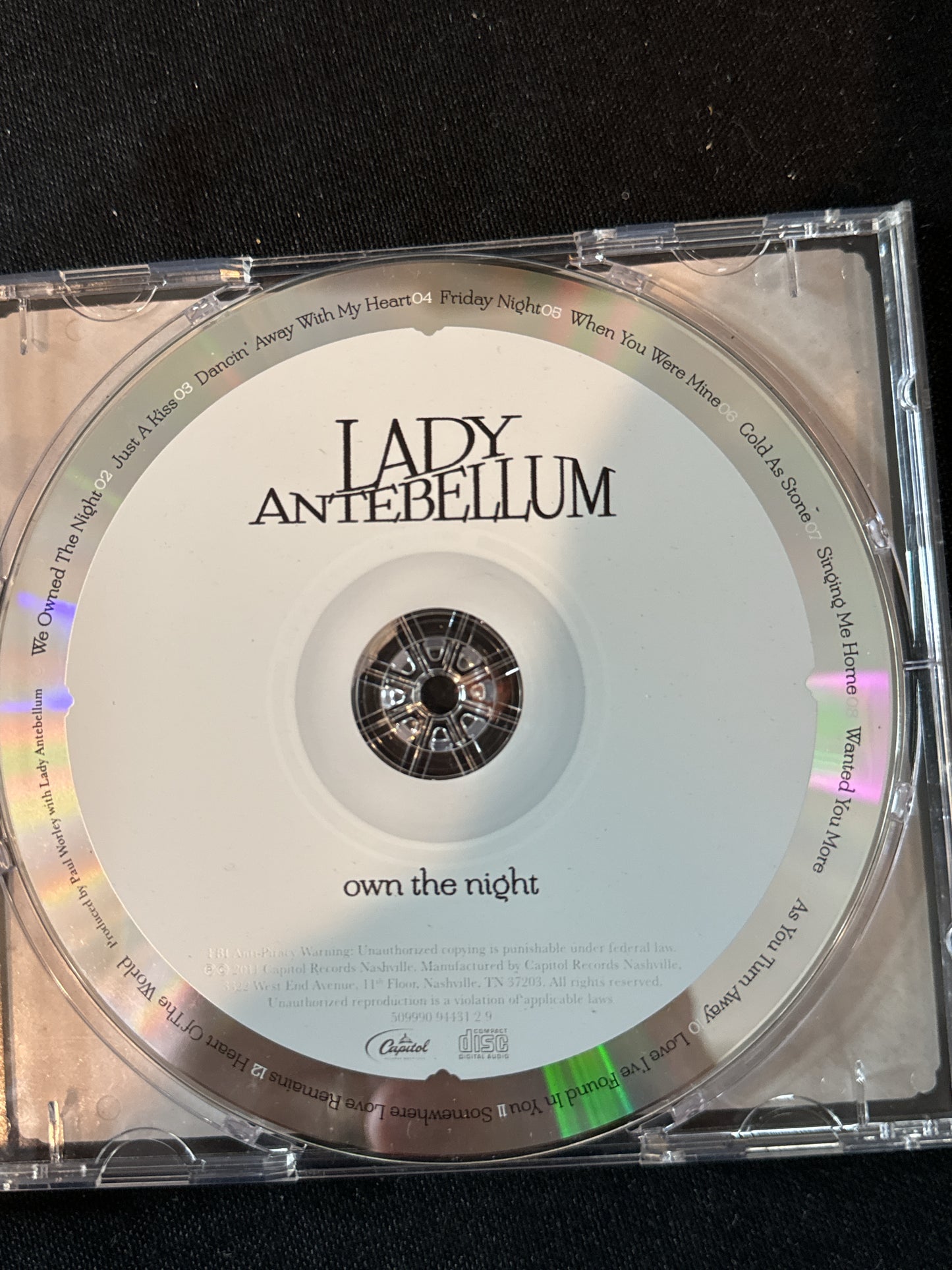 Lady Antebellum 2 CDs Need.You Now & Own the Night