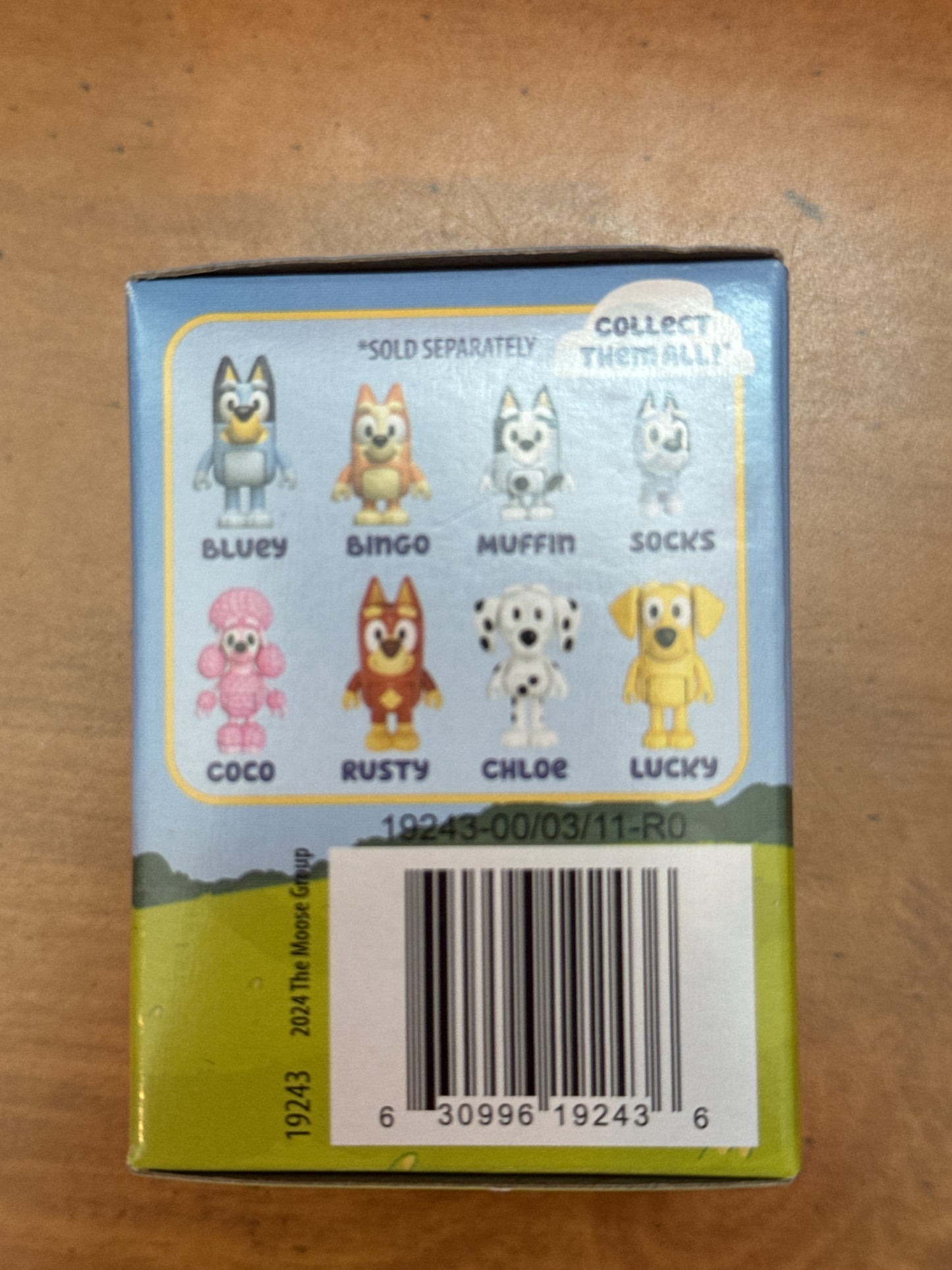 Bluey & Friends Vinyl Figure Muffin New in Box