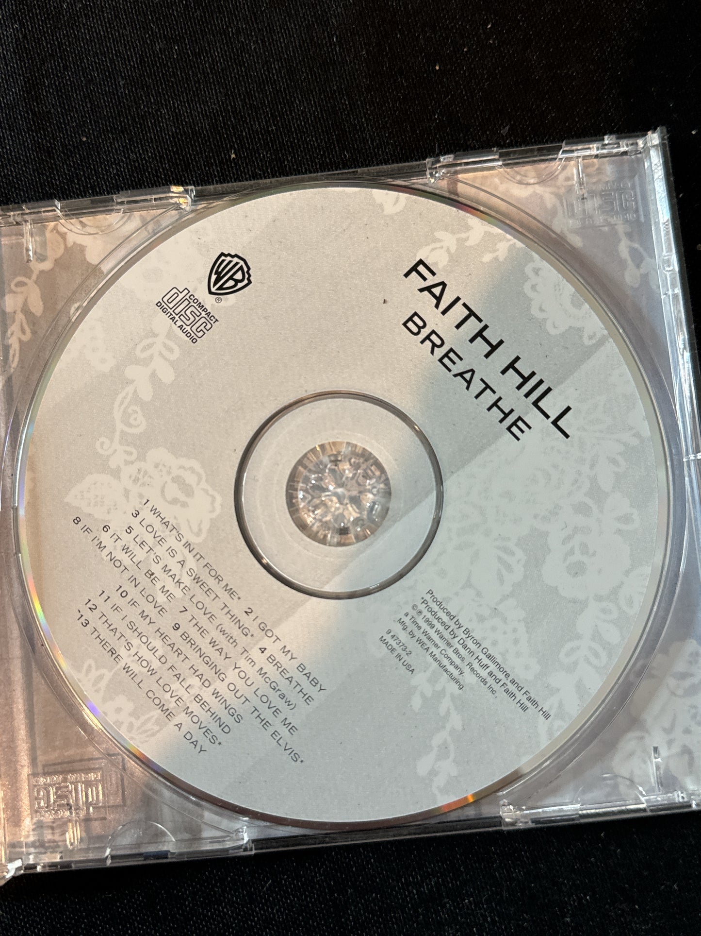Faith Hill 2 CDs Breathe & Take Me As I Am