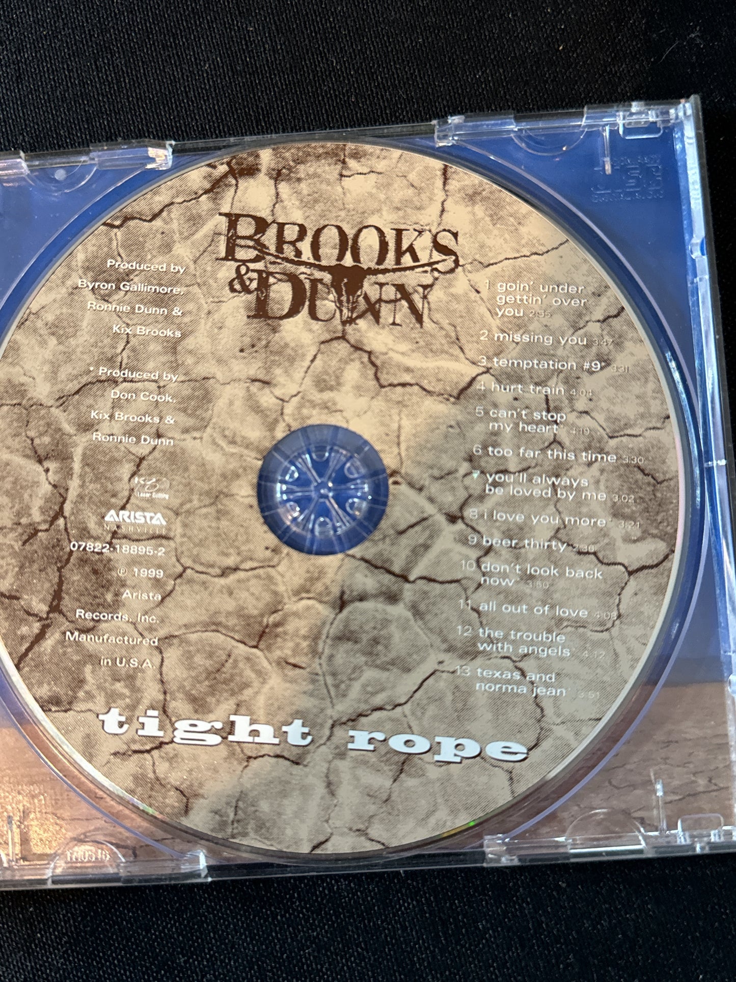 Brooks & Dunn 2 CDs Borderline & Tight Rope