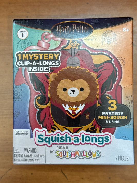 Harry Potter Squish-a-Longs Clip Mystery Mini Squish Factory Sealed Blind Box New in Box