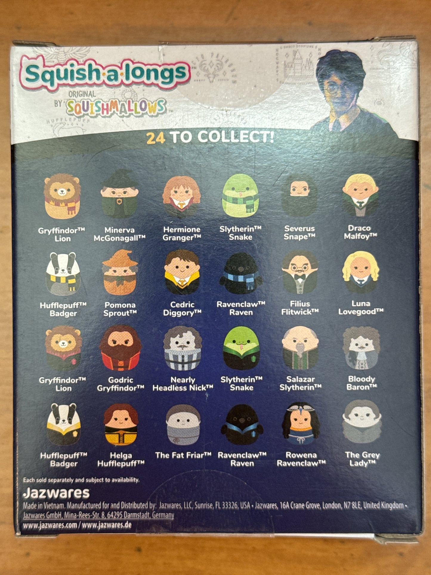 Harry Potter Squish-a-Longs Clip Mystery Mini Squish Factory Sealed Blind Box New in Box