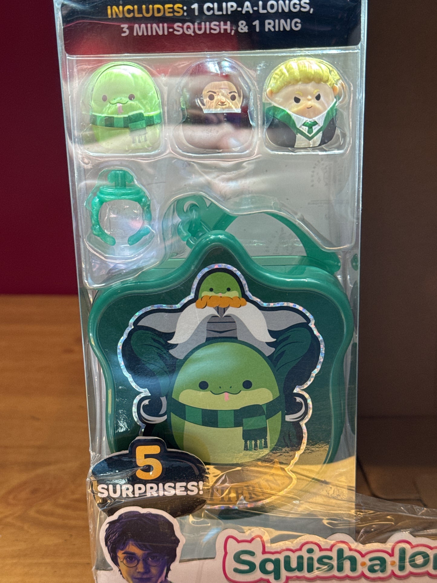 Harry Potter Squish-a-Longs Clip Mystery Mini Squish Factory Sealed Blind Box New in Box