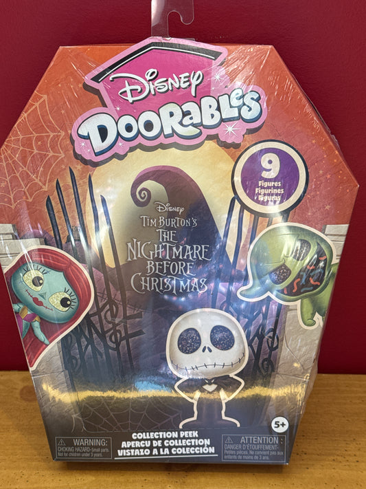 Doorables by Disney Nightmare Before Christmas 9 Exclusive Figures Newly Sealed in Plastic