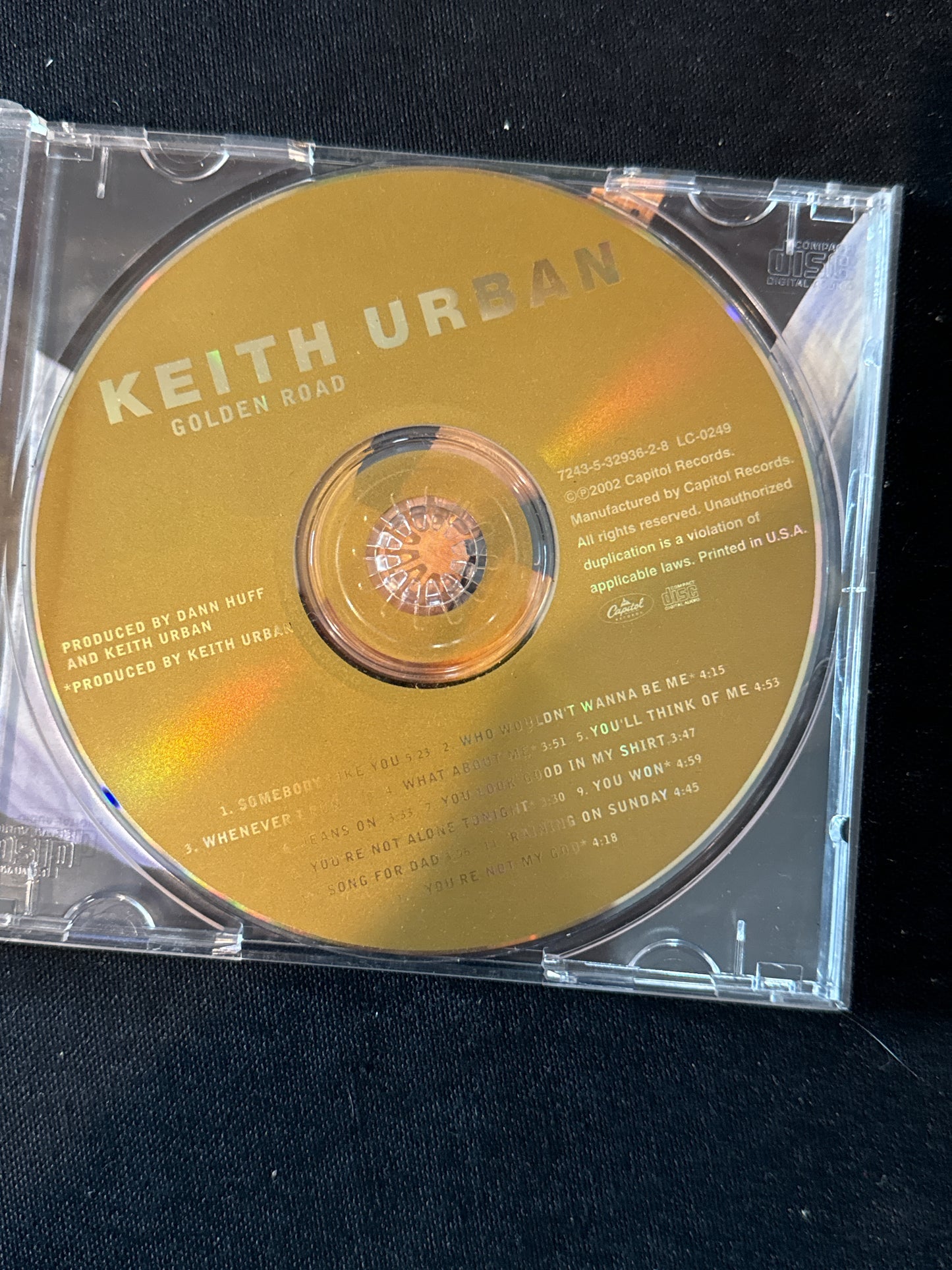 Keith Urban 3 CDs Golden Road & Love Pain & The Whole Crazy Thing & Be Here