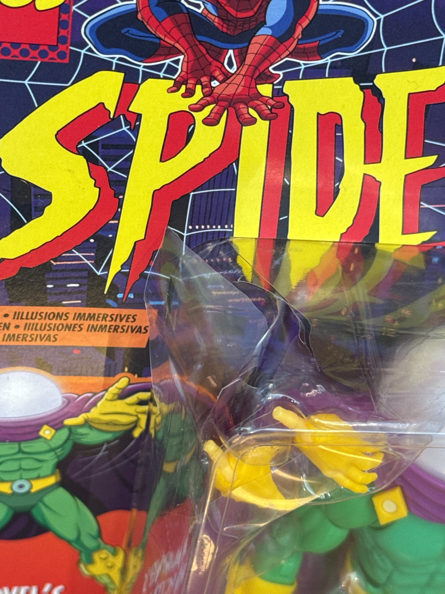Mysterio Marvel Legends Retro Spiderman 6" Spider-Man Animated Walmart Exclusive New in Box