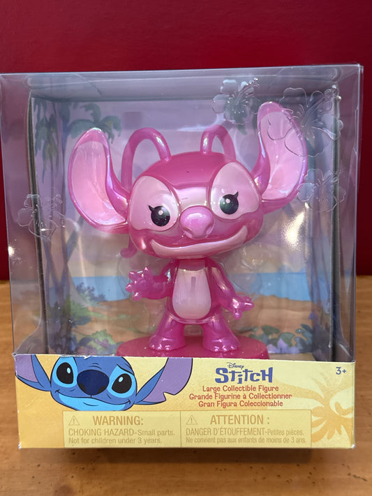 Disney Stitch Large Collectible Pink Angel Bobblehead Figure New in Box
