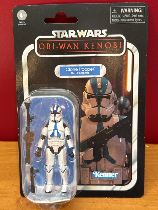 Star Wars Vintage Collection Clone Trooper VC240 501st  Legion Obi-Wan-Kenobi New in Box