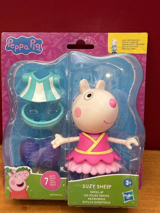 Peppa Pig Dress-up Suzy Sheep Toy Figure and Accessories New in Box