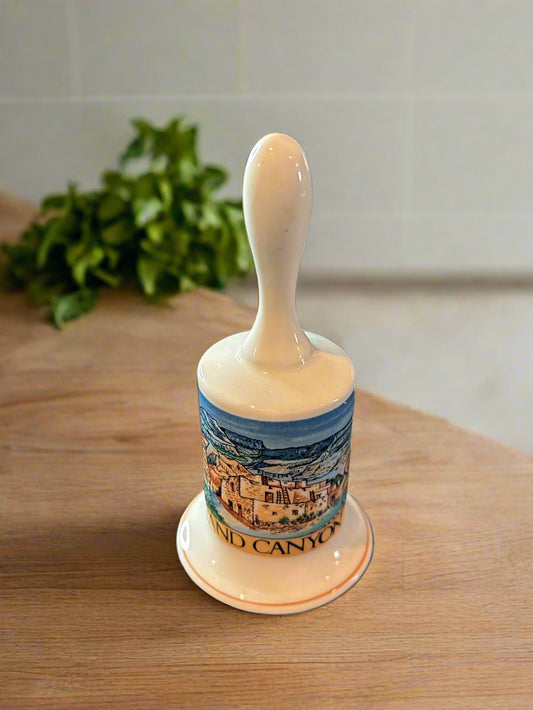 Grand Canyon Collectible China Bell 5.25" Tall Souvenir Bell