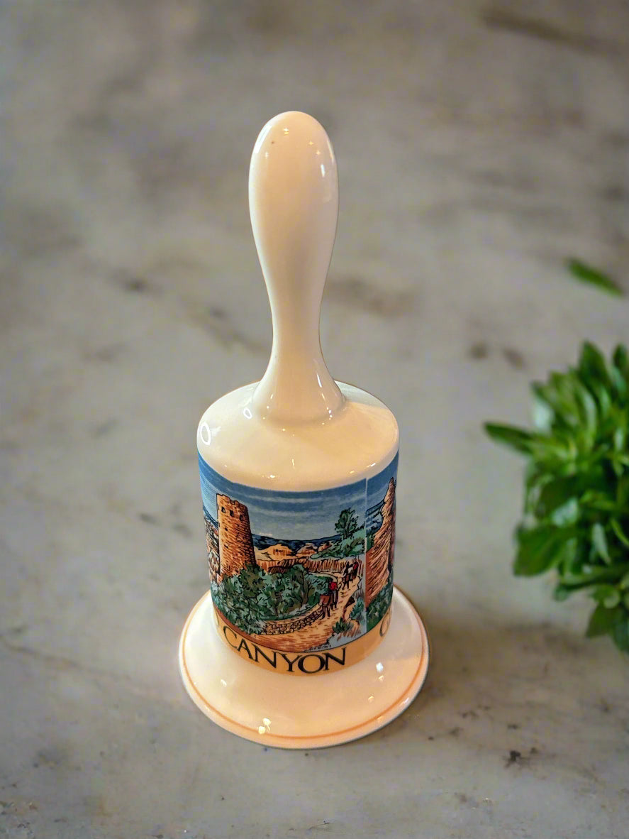 Grand Canyon Collectible China Bell 5.25" Tall Souvenir Bell