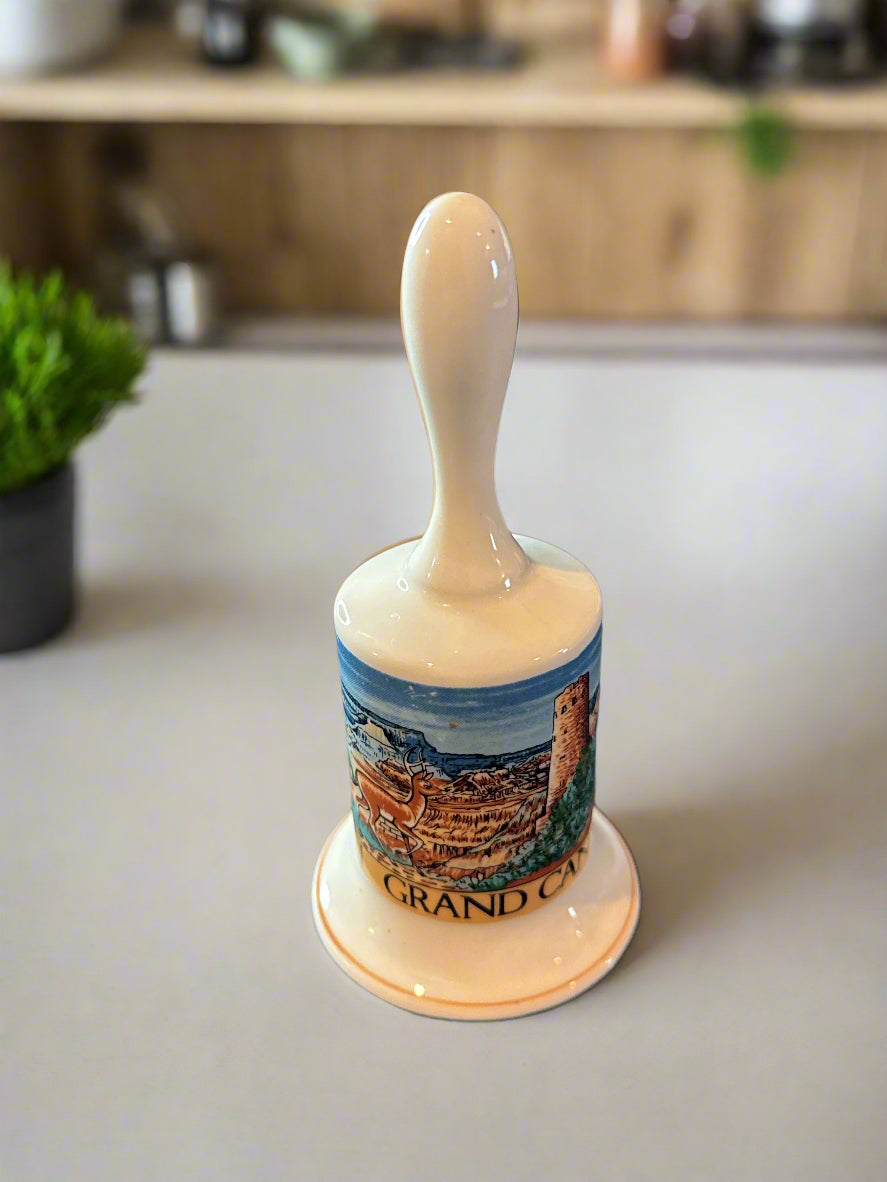 Grand Canyon Collectible China Bell 5.25" Tall Souvenir Bell