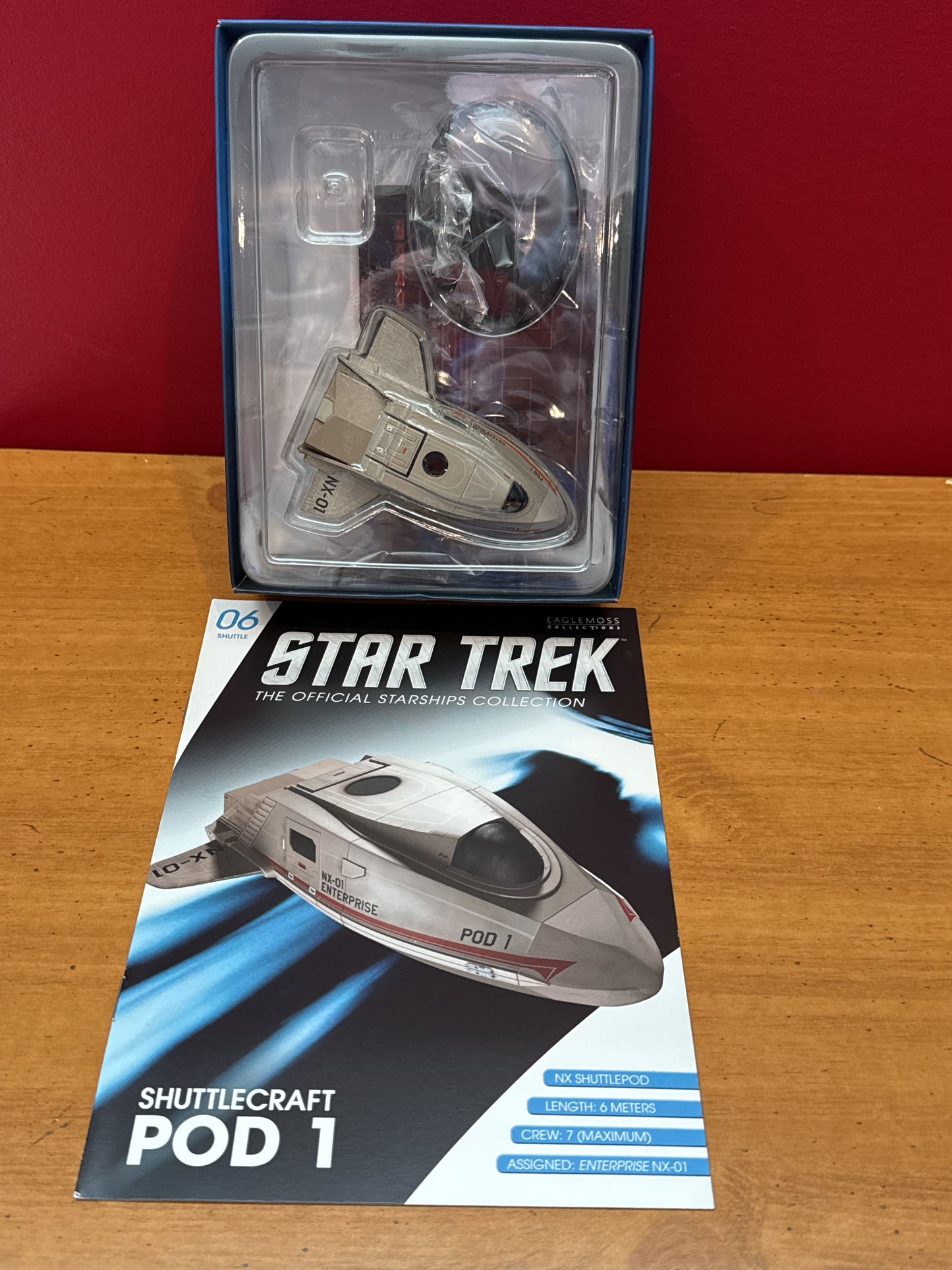 Eaglemoss Star Trek Shuttlecraft Set #2 Starships Collection 2017 New in Box
