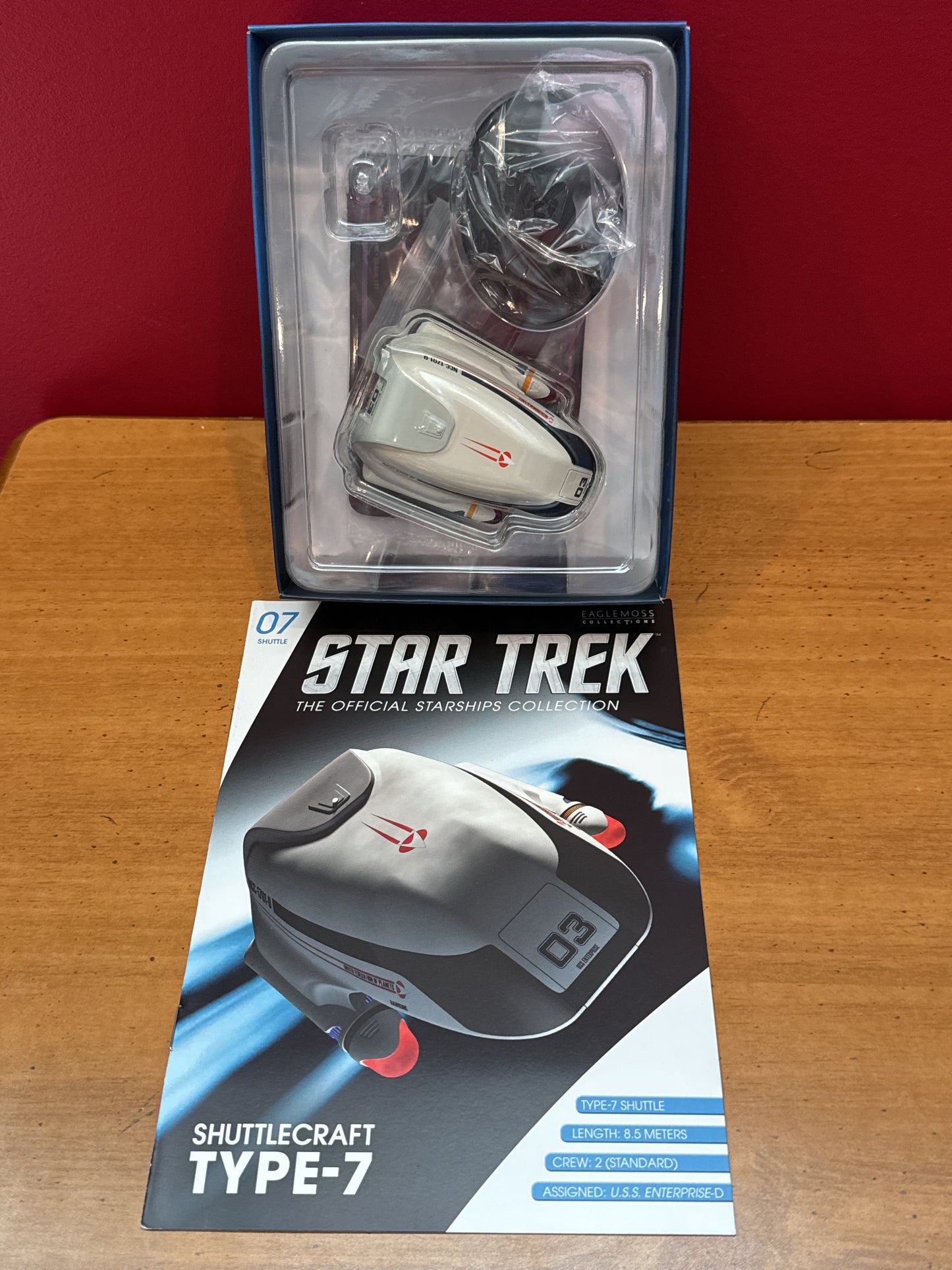 Eaglemoss Star Trek Shuttlecraft Set #2 Starships Collection 2017 New in Box