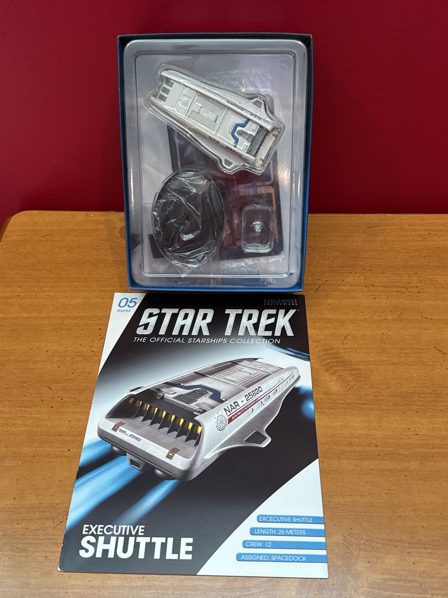 Eaglemoss Star Trek Shuttlecraft Set #2 Starships Collection 2017 New in Box