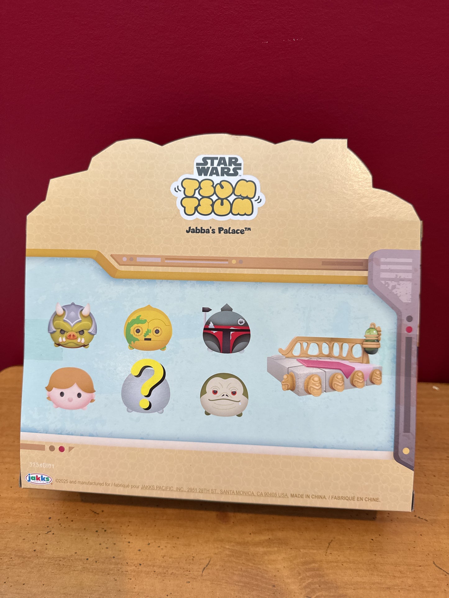 Tsum Tsum Star Wars Jabba's Palace Deluxe Theme Set Diorama New in Box