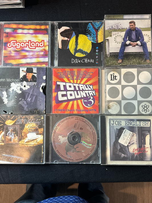 Country Music Miscellaneous 9 CDs