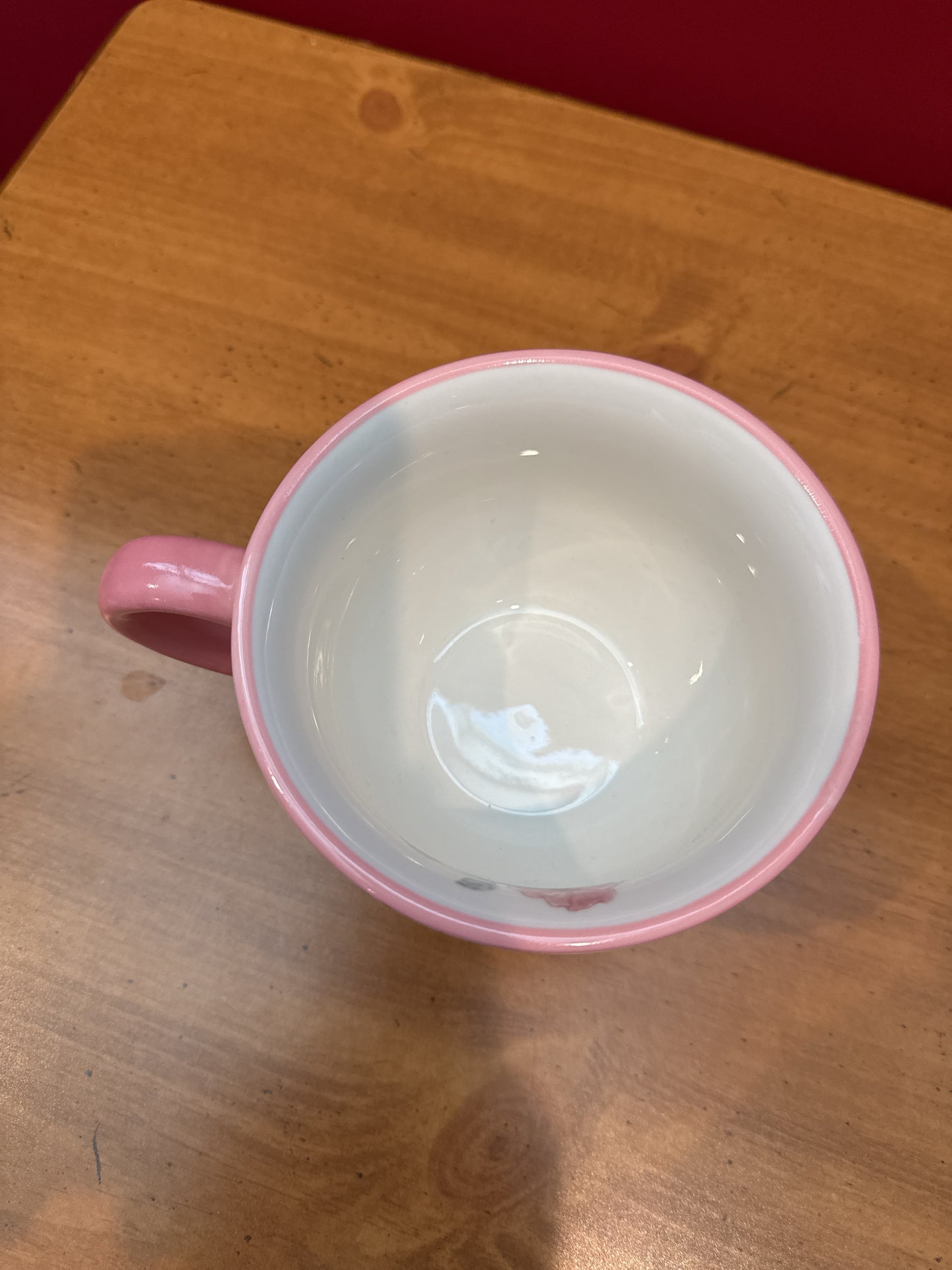 Potter's Studio Pink Floral Tea Coffee Cup Footed 3.5" Tall New