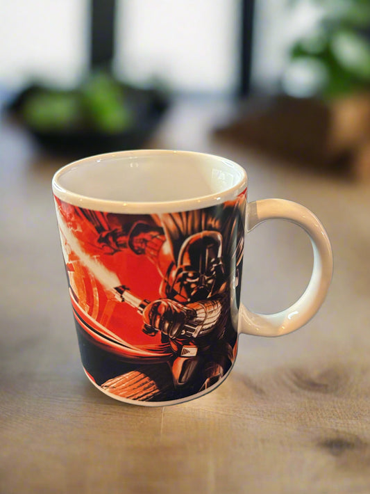 Star Wars Darth Vader Luke Skywalker Coffee Mug Cup Galerie 3.75" Tall
