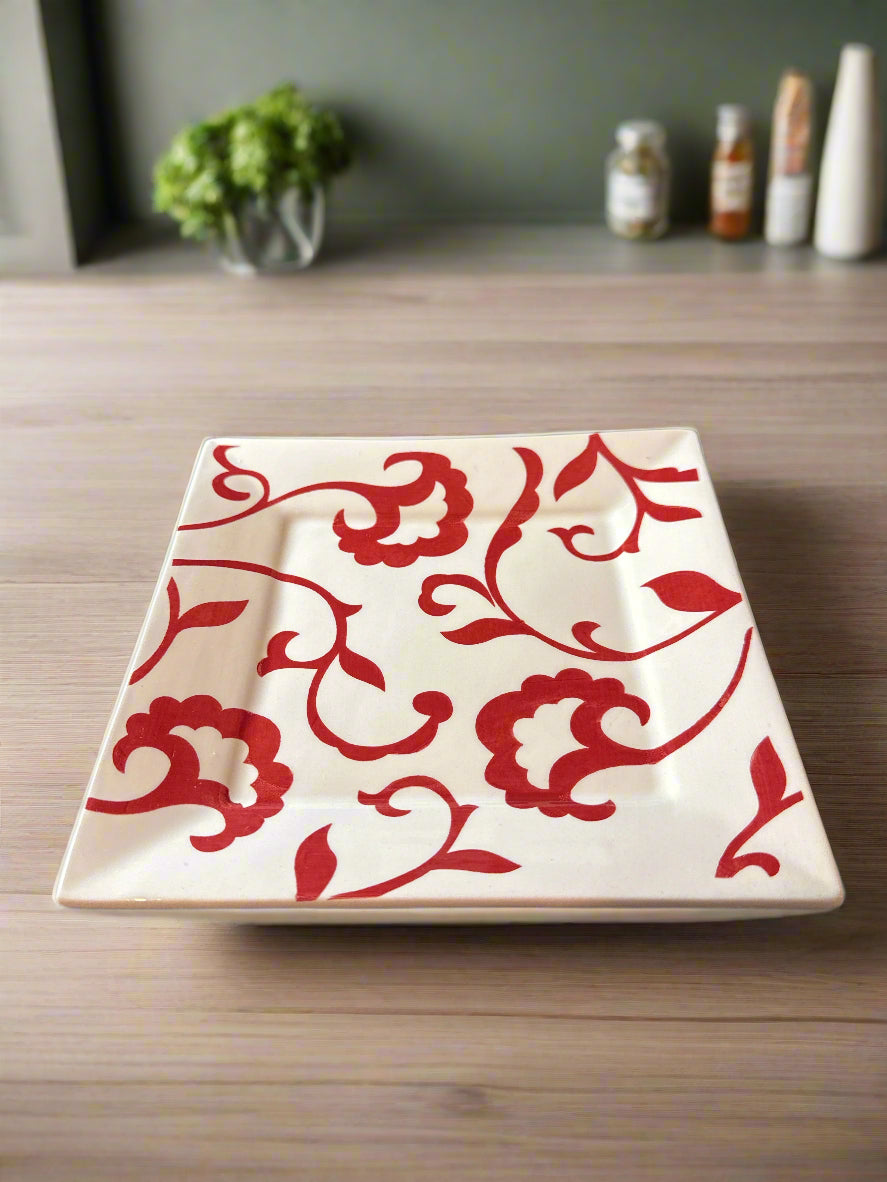 Sandra Salad Plate 8 1/8" Wide by Sandra Lee (Damask)