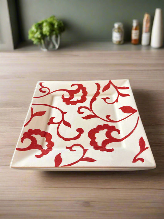 Sandra Salad Plate 8 1/8" Wide by Sandra Lee (Damask)