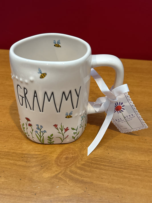 Rae Dunn Grammy Coffee Cup Mug 5" Tall New