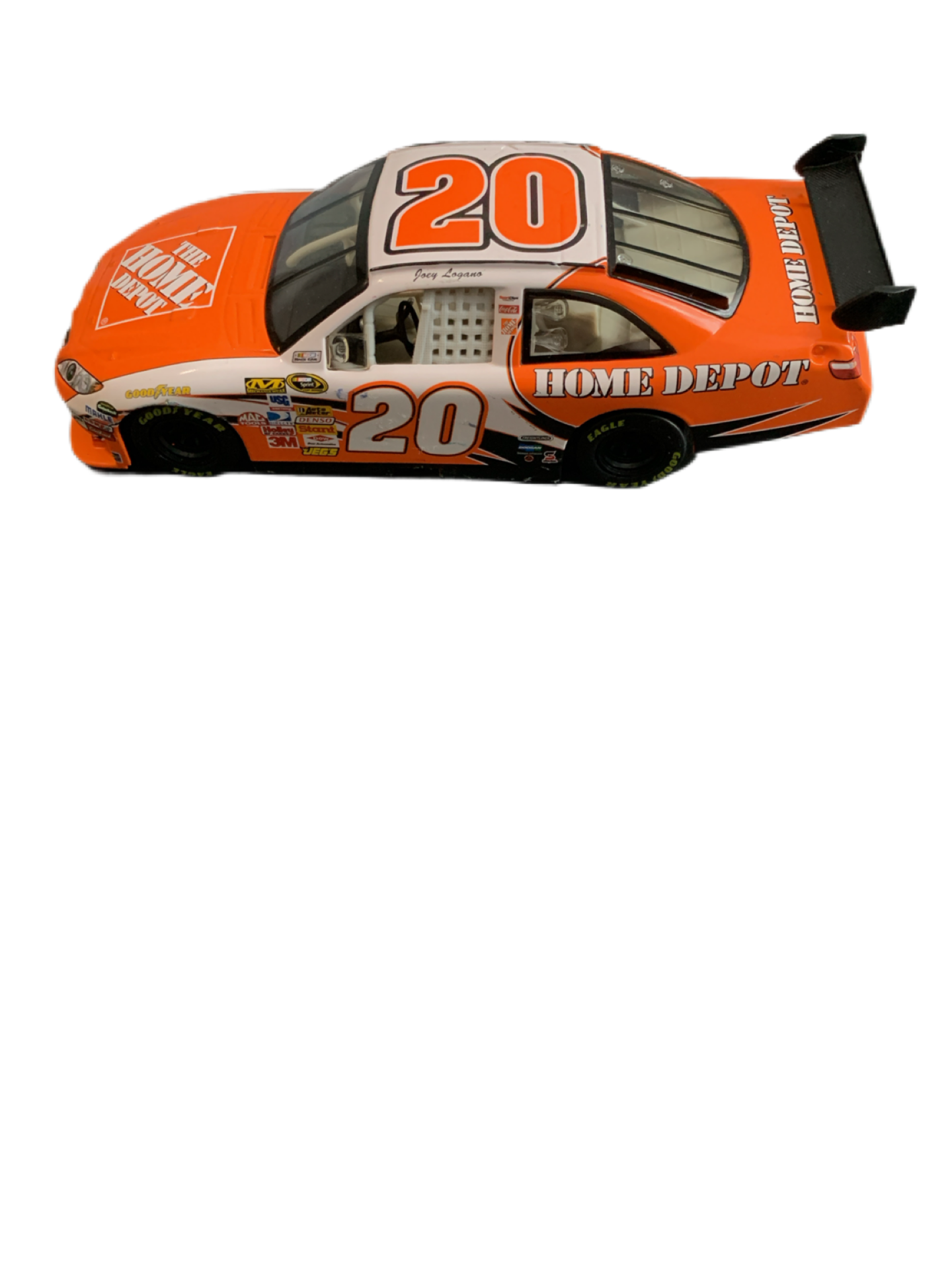 NASCAR Joey Logano #20 Motorsports Authentics Home Depot 2009 Toyota Camry 1:24 8.5" Die-Cast