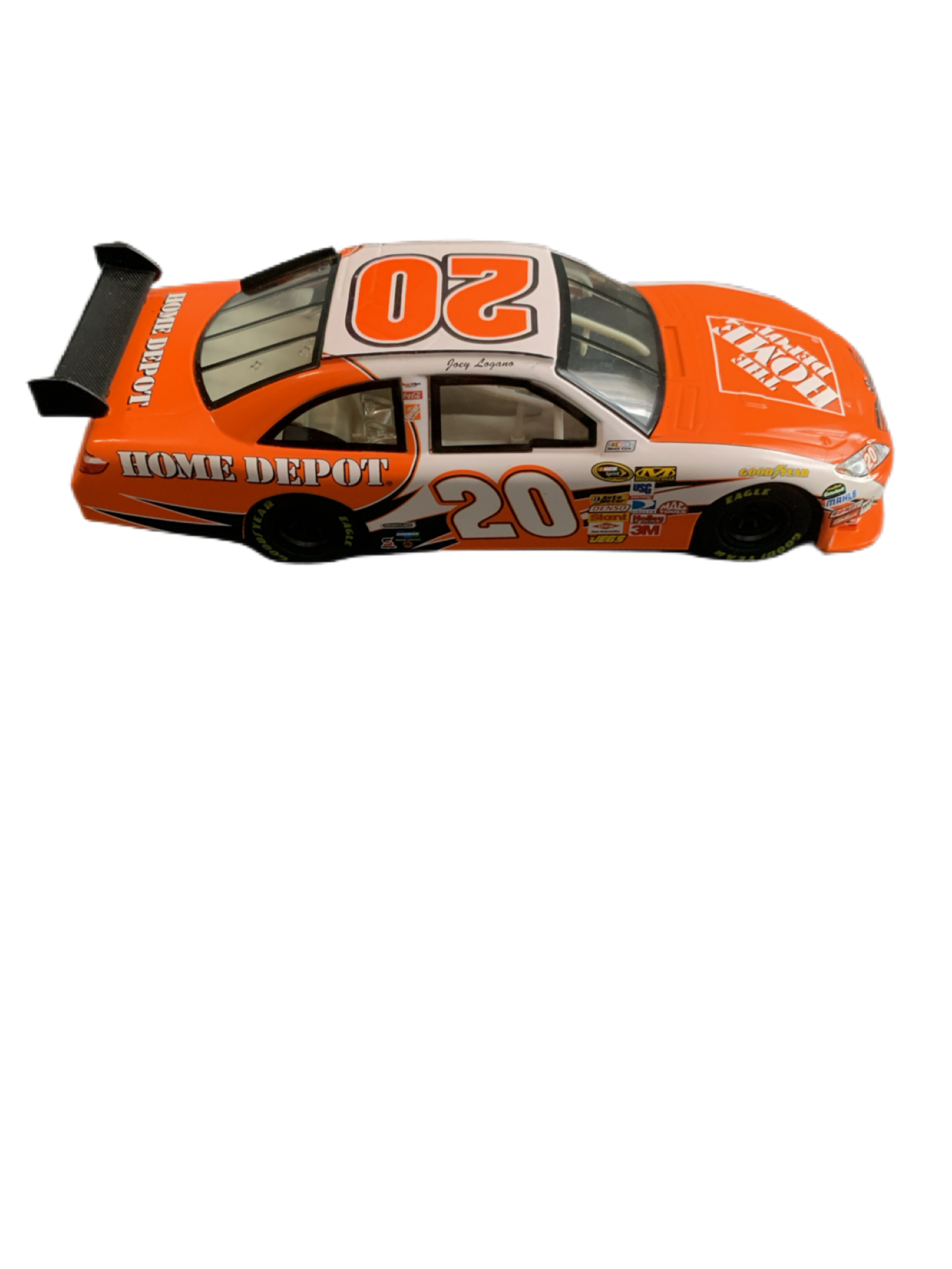 NASCAR Joey Logano #20 Motorsports Authentics Home Depot 2009 Toyota Camry 1:24 8.5" Die-Cast