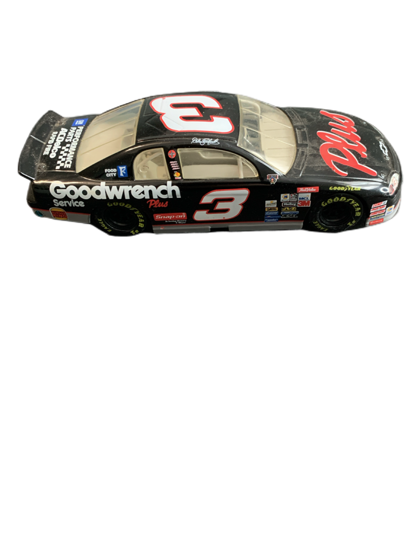 NASCAR 1998 Dale Earnhardt 1:24 8.5" Monte Carlo Hasbro Goodwrench Die-Cast