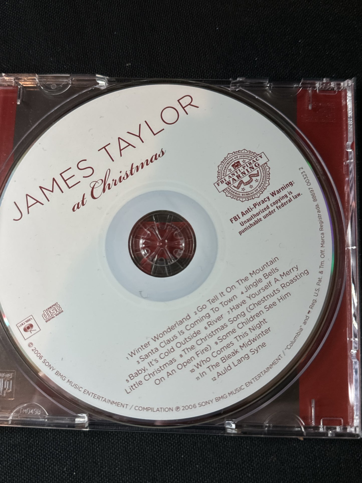 James Taylor 4 CDs Christmas, Sweet Baby James, The Best of, Fire & Rain Plus Bonus CD & DVD.