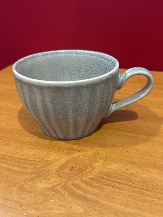 Heritage Blue Green Coffee Cup Mug 3.25" Tall New