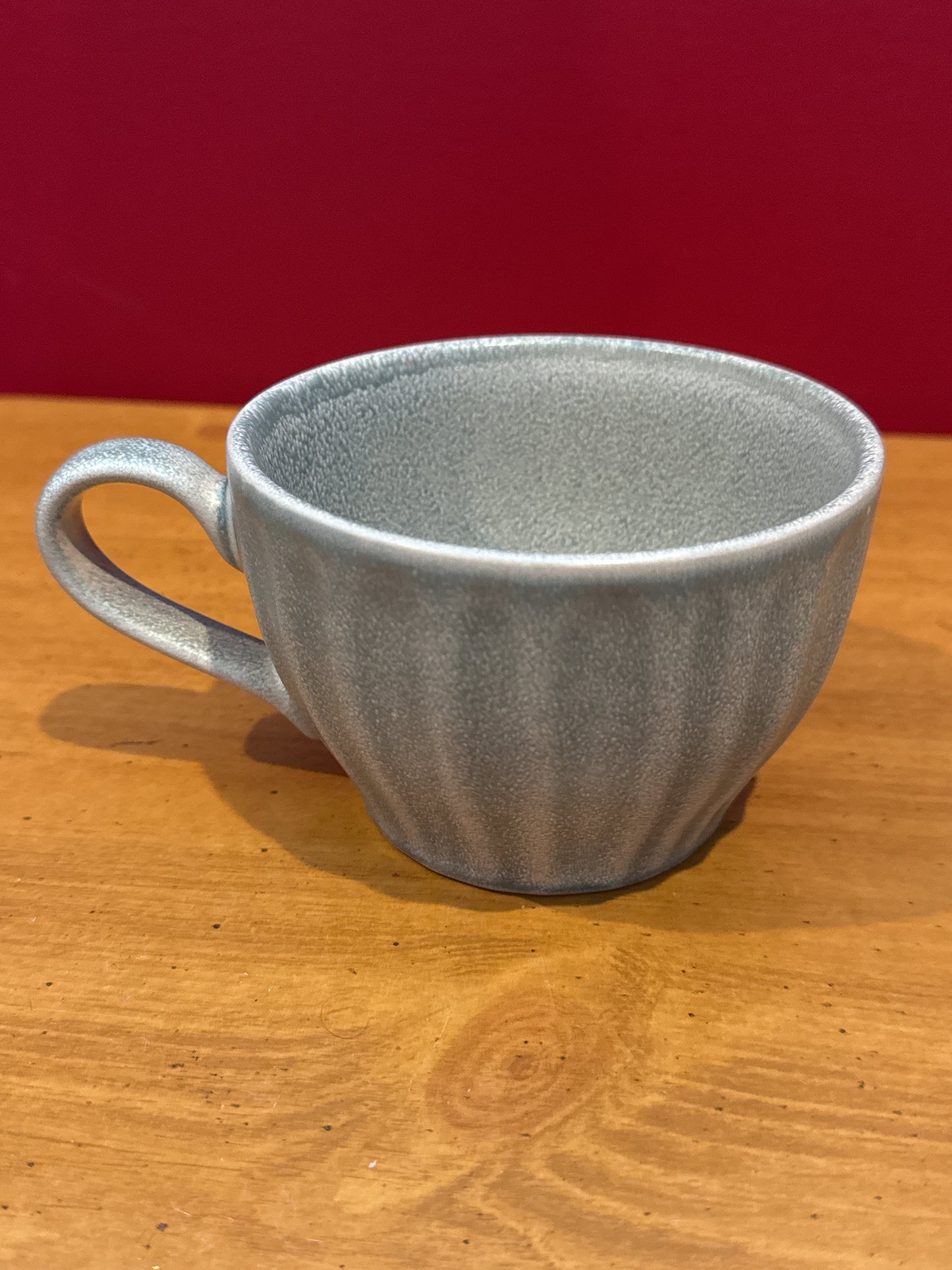 Heritage Blue Green Coffee Cup Mug 3.25" Tall New