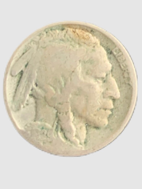 1929 Buffalo Nickel, Indian Head 5 Cents No Mint Mark