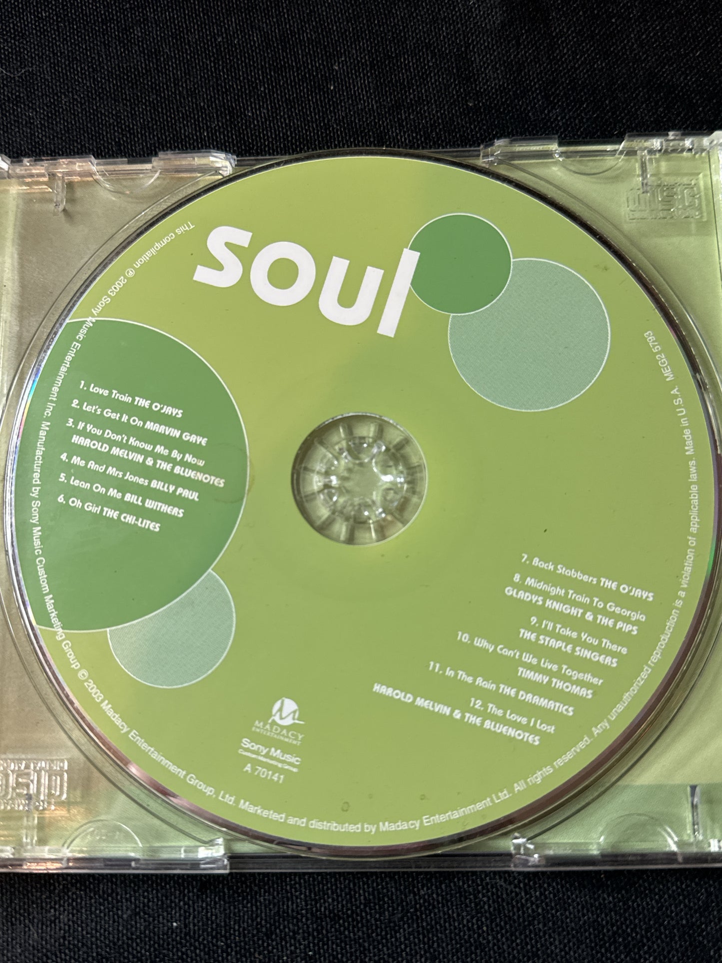 Soul Music 3 CDs Luther Vandross, Soul Ballads, Best of Soul