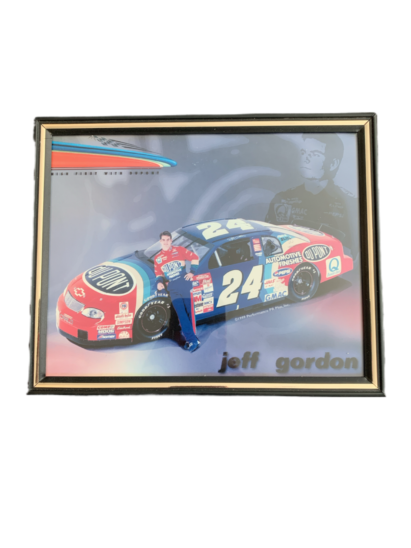 NASCAR Jeff Gordon 8X10 Print Framed