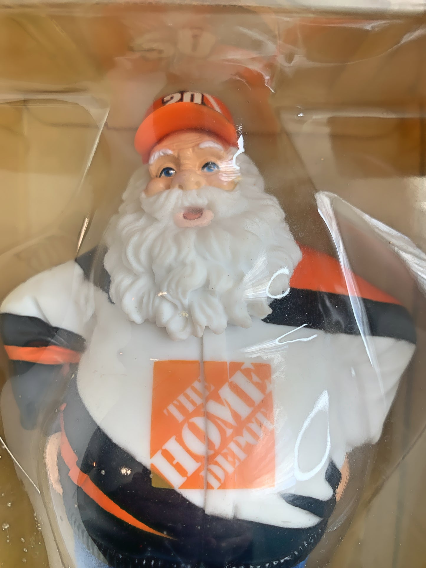 NASCAR 2003 Tony Stewart Home Depot Santa Figure 8"