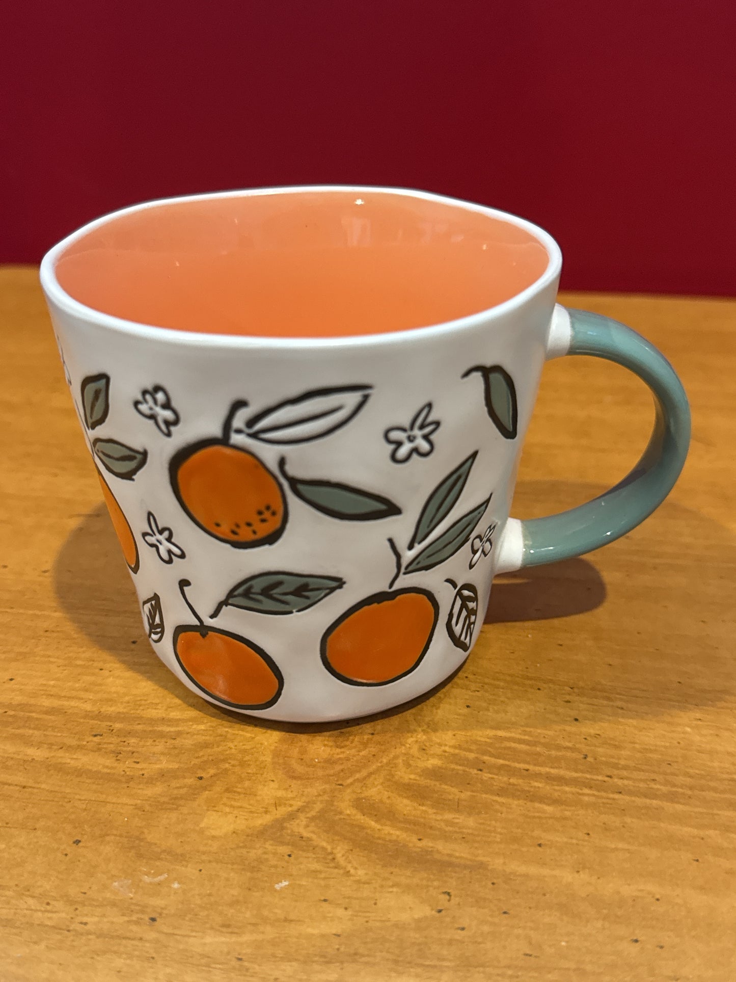 Primo Design Oranges Orange Interior 4" Tall New