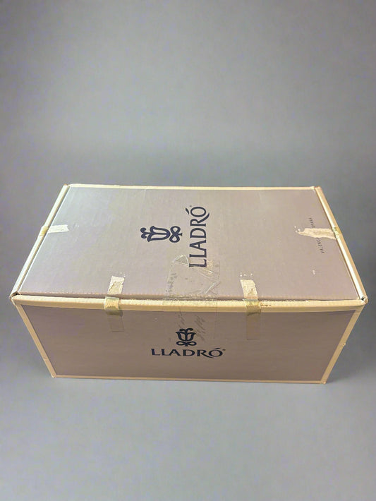 Lladro Box Only for 05875 Angel Tree Topper Figurine With Packing 12.5" Long