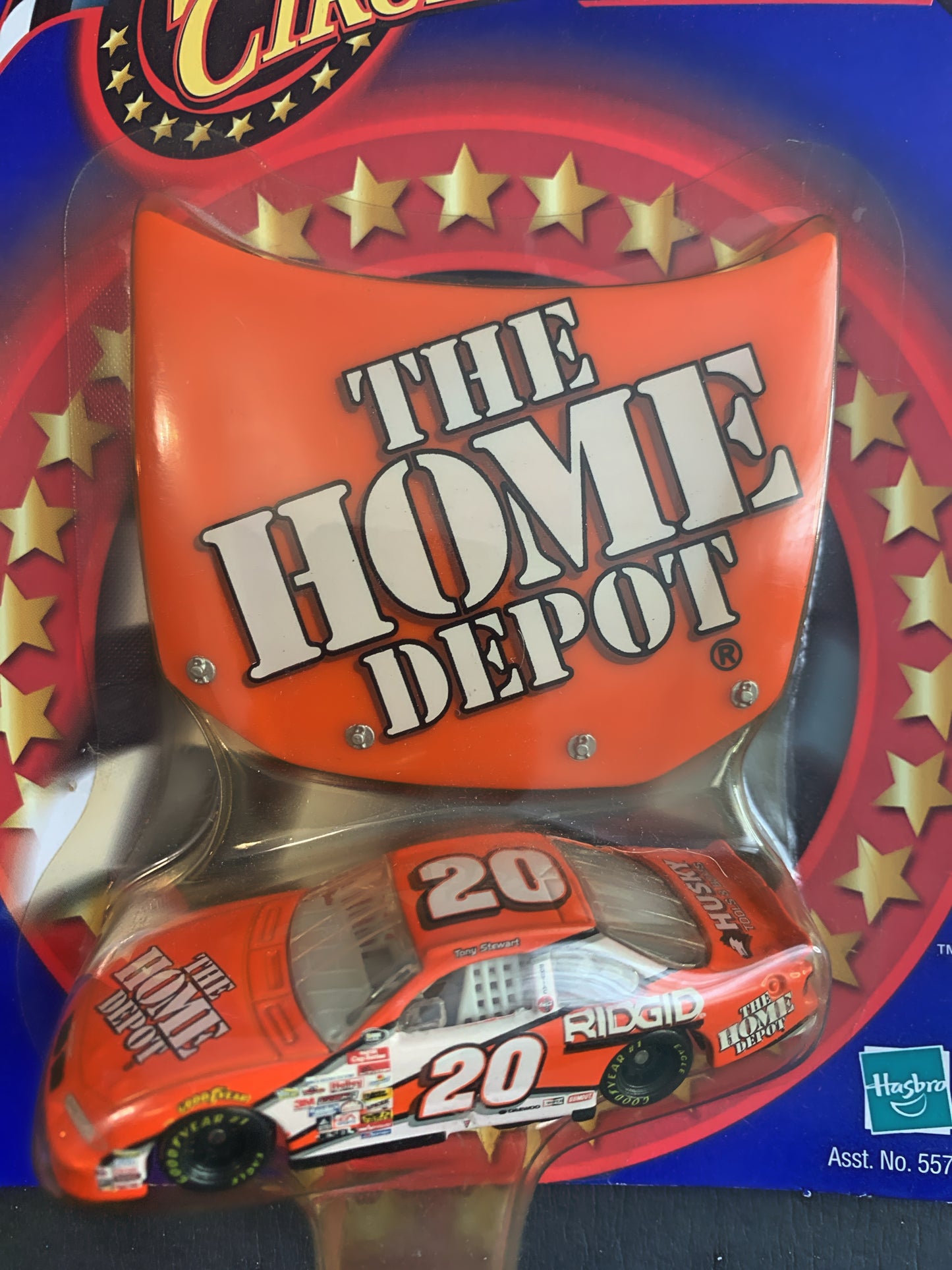 NASCAR Tony Stewart Winner's Circle Home Depot #20 1:64 Die-Cast 2000 Hasbro In Box