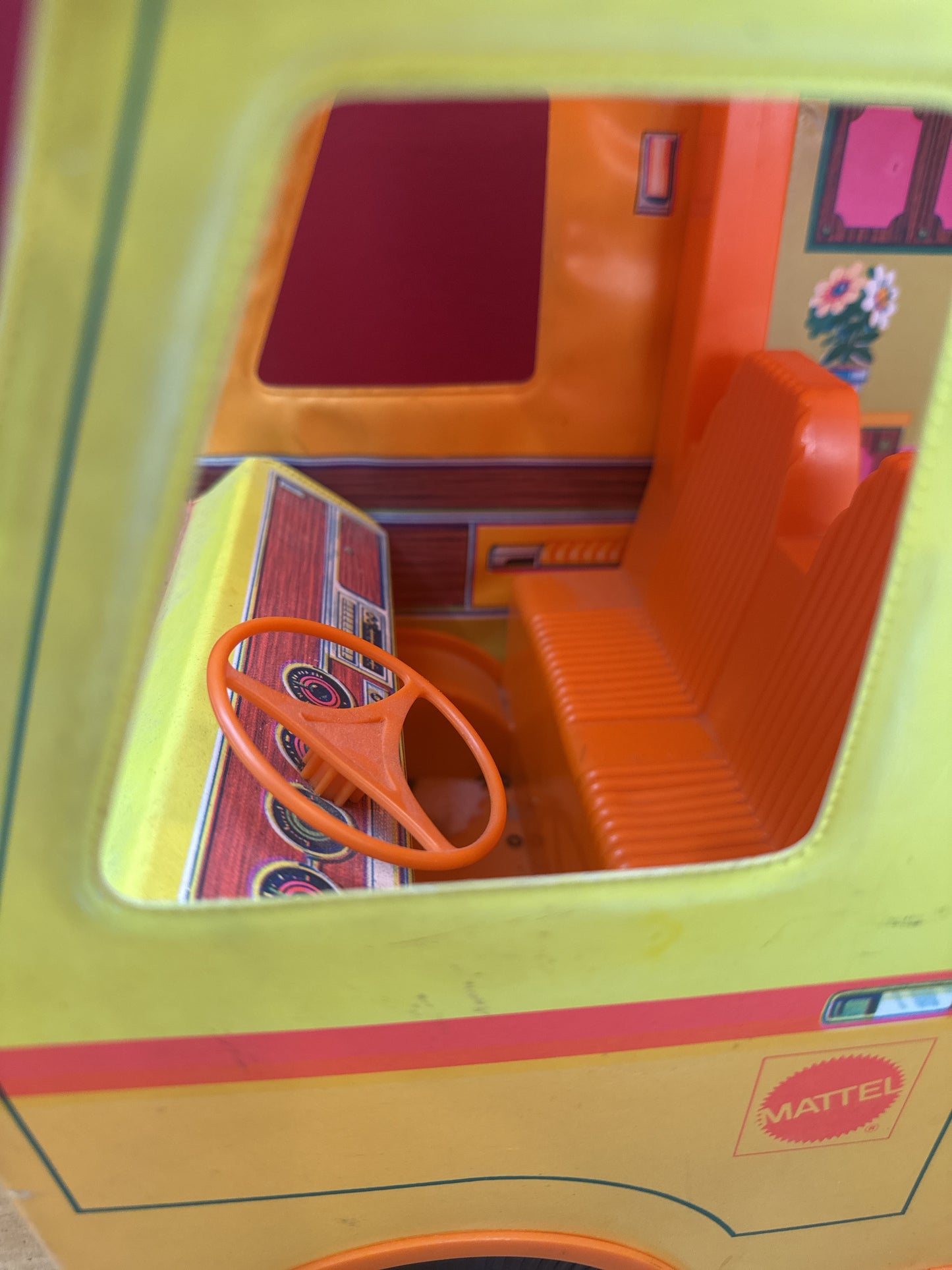 Vintage 1970 Mattel Barbie Country Camper w/ Accessories