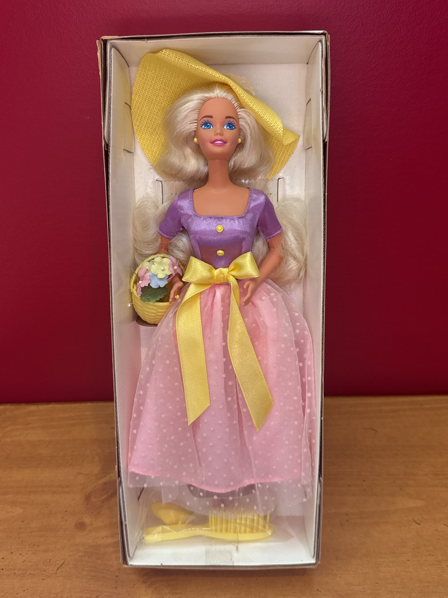 Vintage 1995 Avon Exclusive Spring Blossom Barbie (First in a Series) New in Box