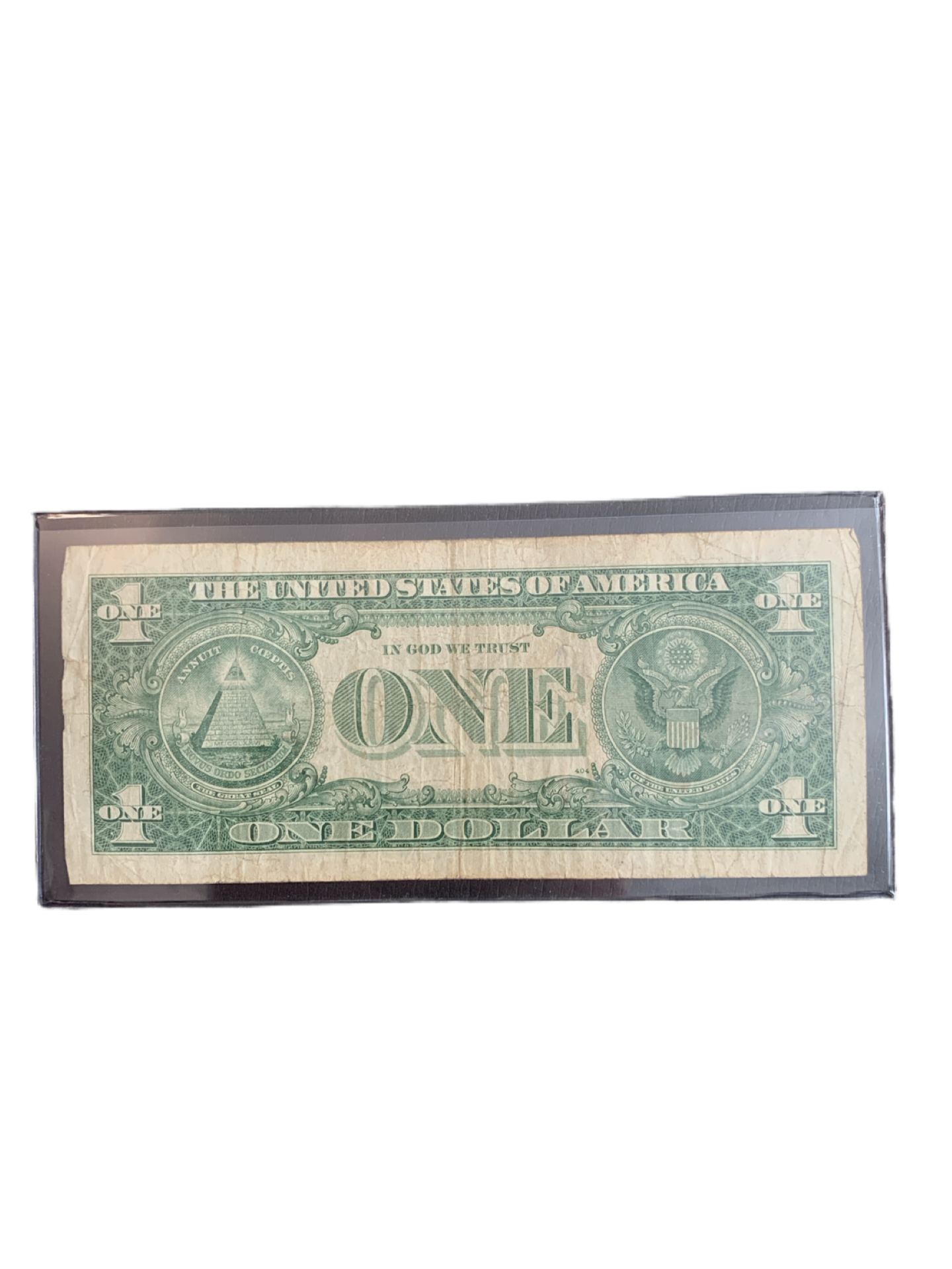 1957 - A $1 Dollar Bill Silver Certificate Note