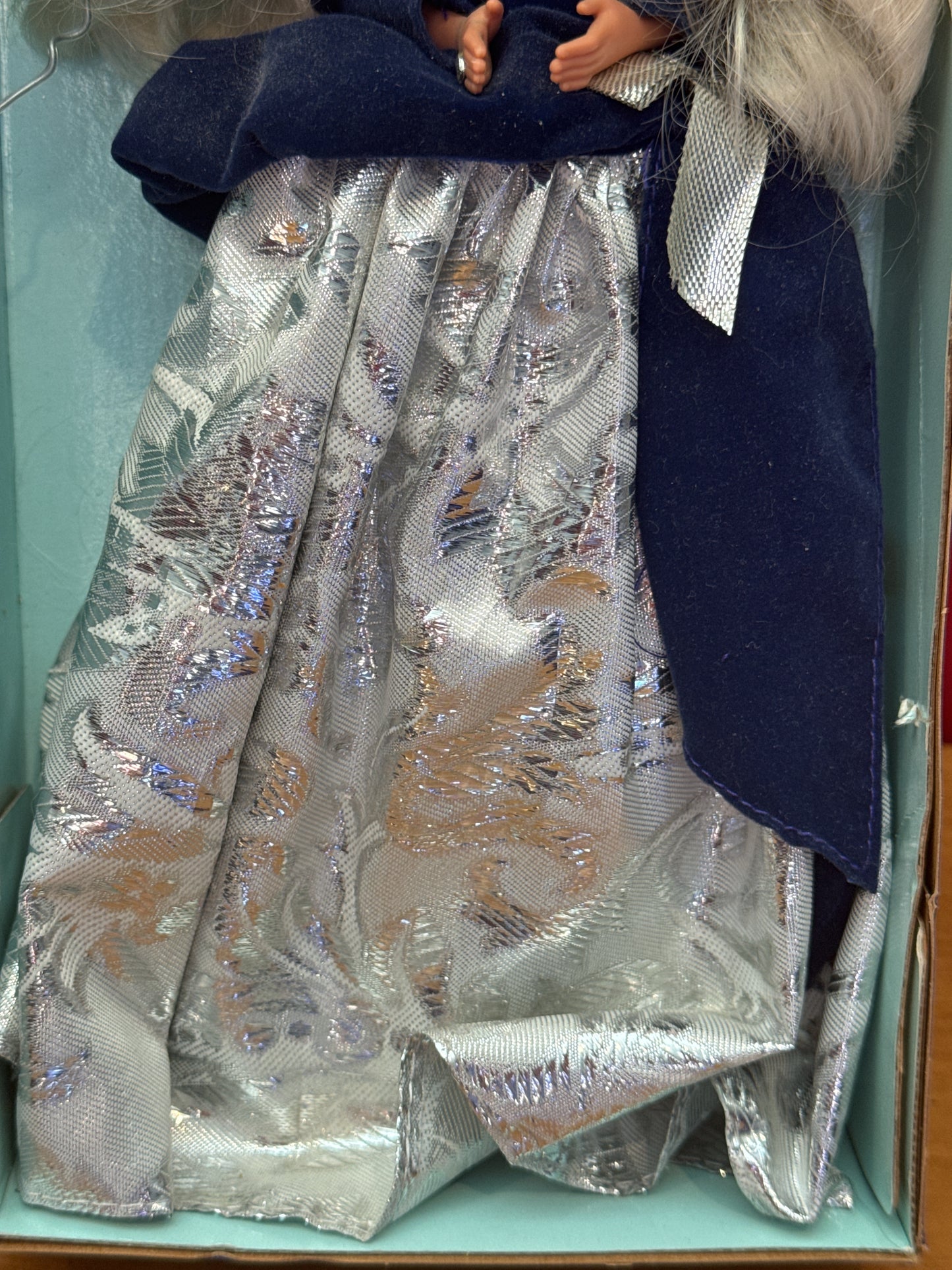 Vintage 1995 Barbie By Mattel Avon Winter Velvet First in Series Special Edition New in Box