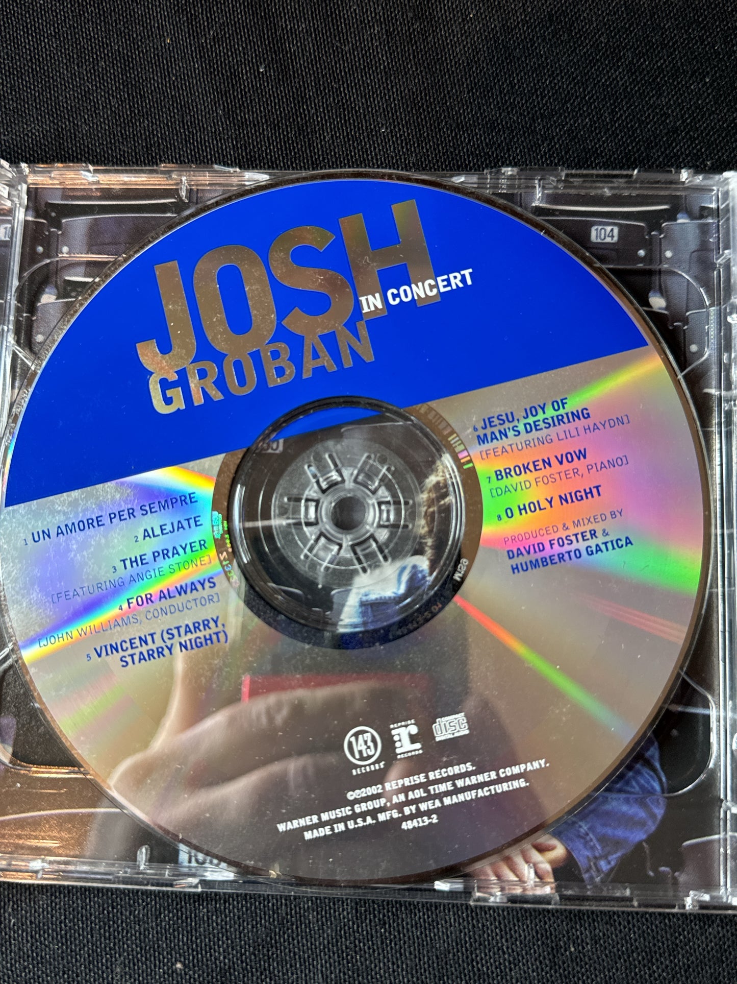 Josh Groban 4 CDs Closer, In Concert (2), Josh Groban