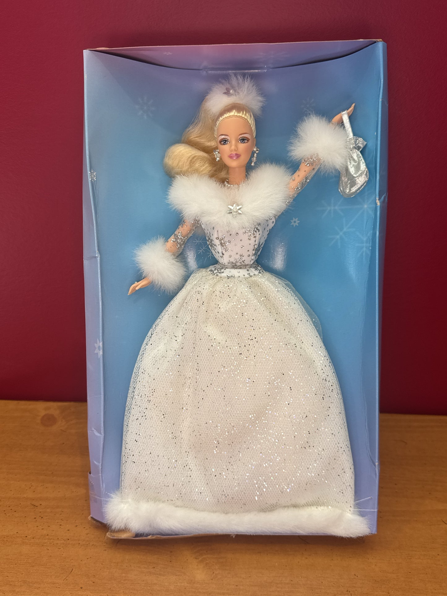 Barbie Doll "Winter's Reflection" Blonde 2002 Mattel #55682 New in Box