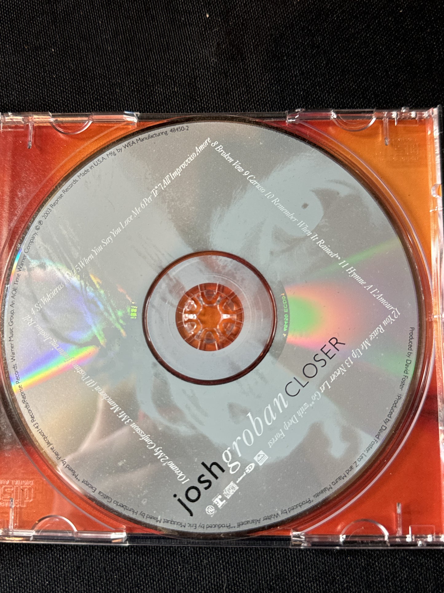 Josh Groban 4 CDs Closer, In Concert (2), Josh Groban