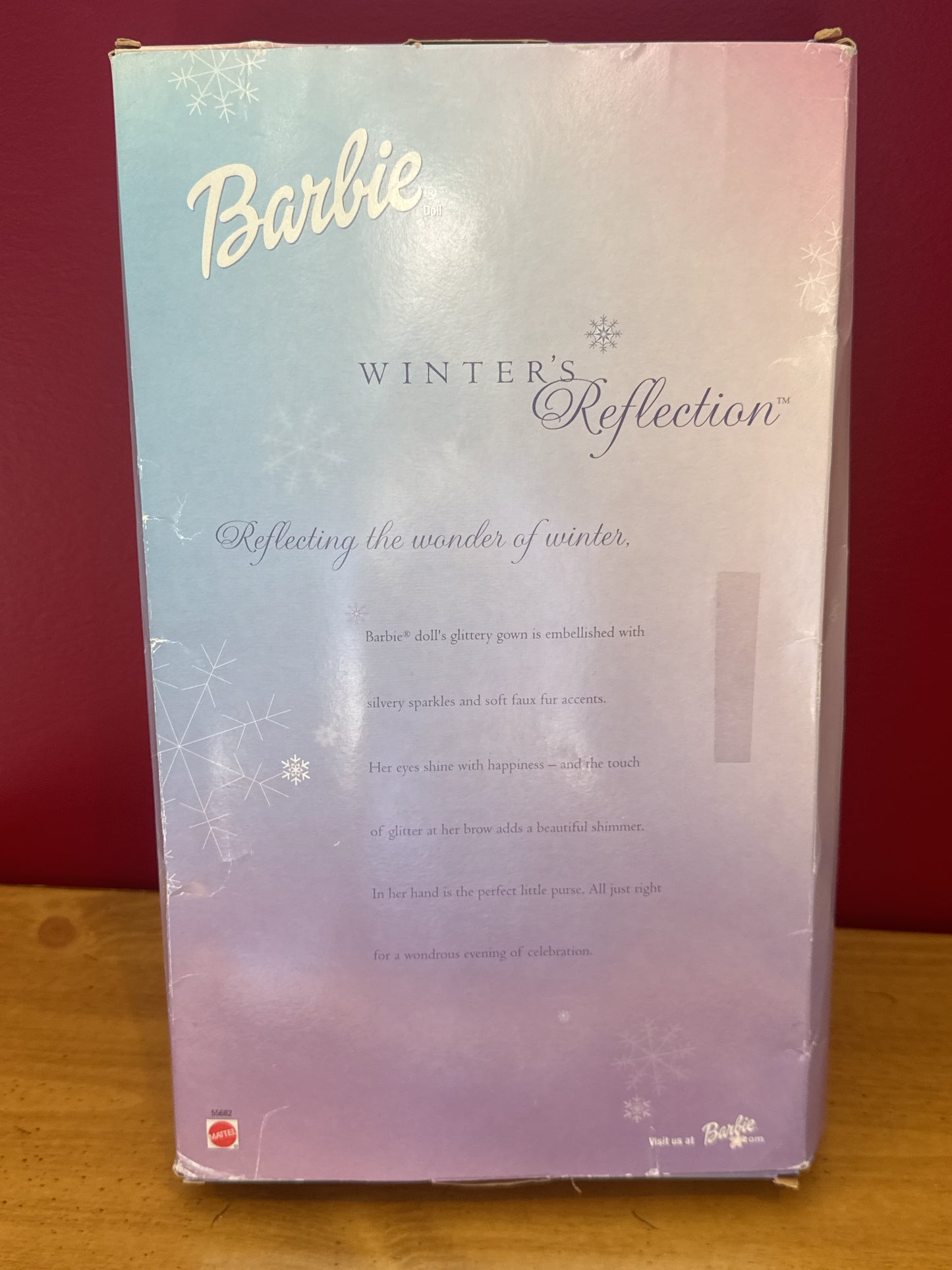 Barbie Doll "Winter's Reflection" Blonde 2002 Mattel #55682 New in Box